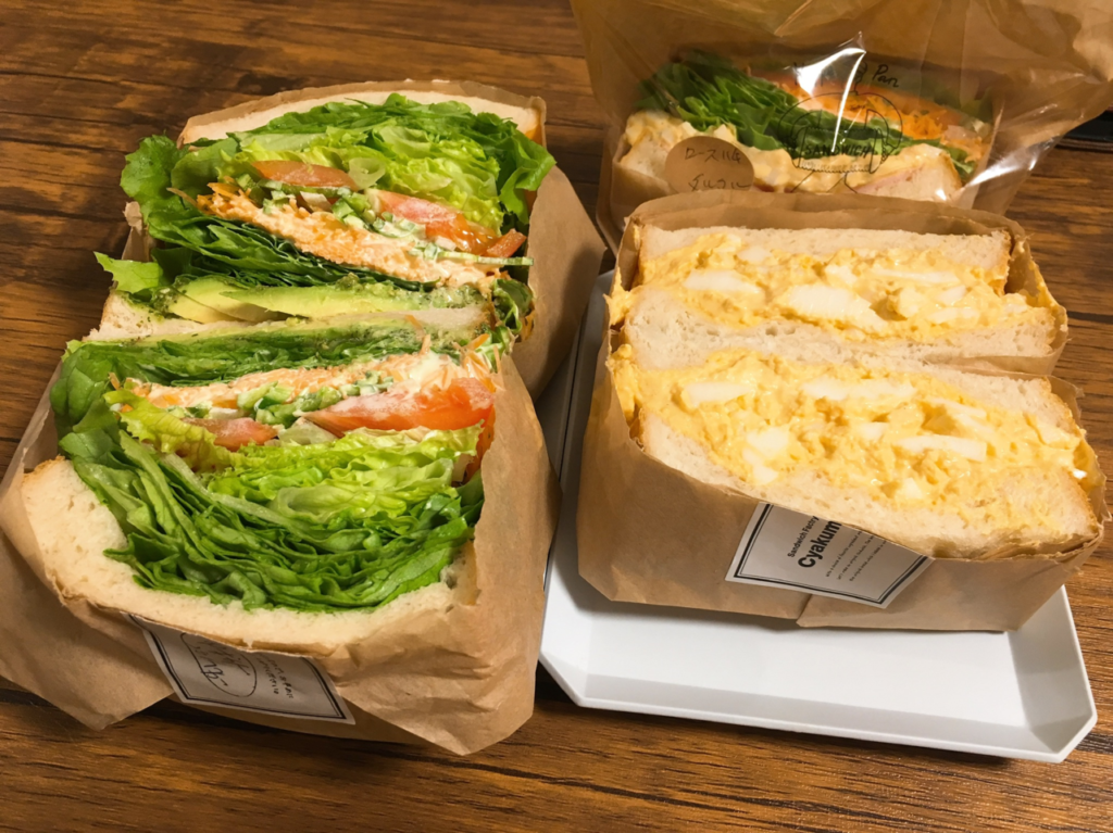 サンドイッチファクトリーチャクミ―のサンドイッチ