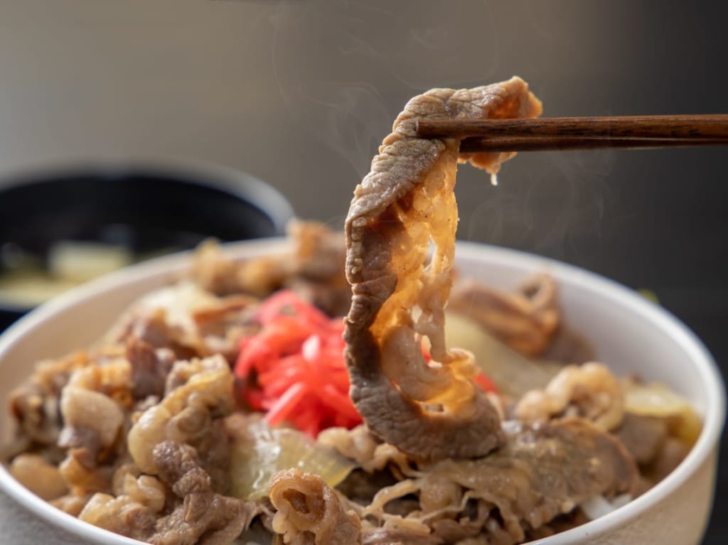 写真ACフリー素材「牛丼」