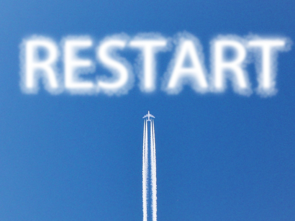 写真ACフリー素材「restart」