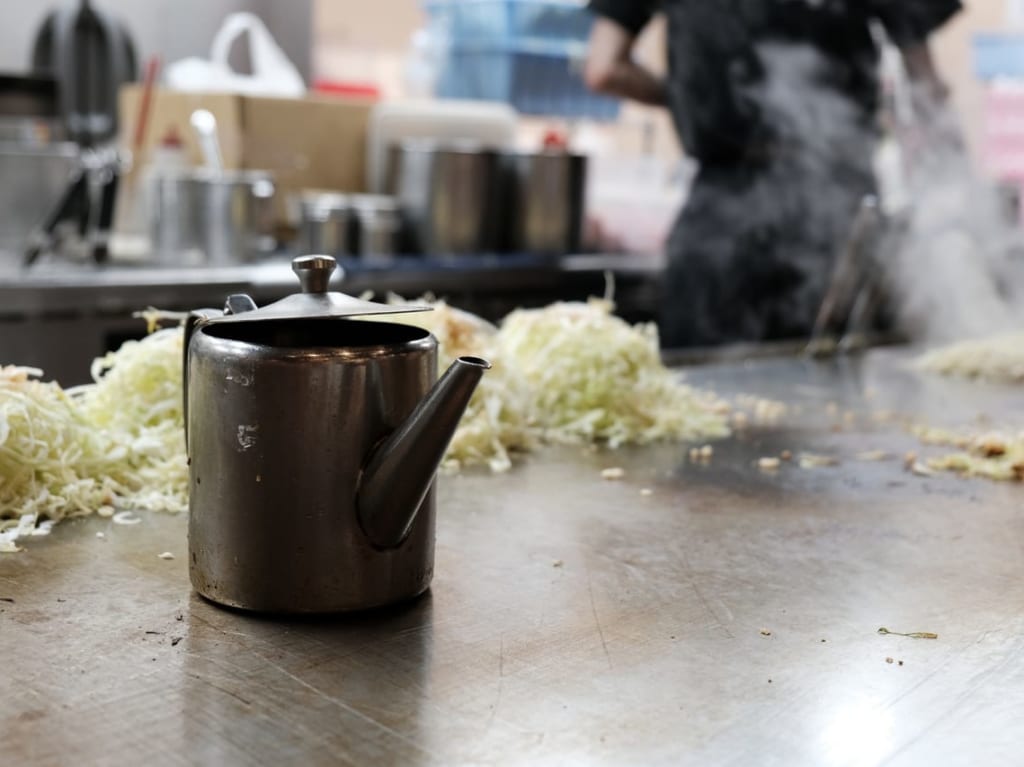 写真acフリー素材「鉄板焼き」