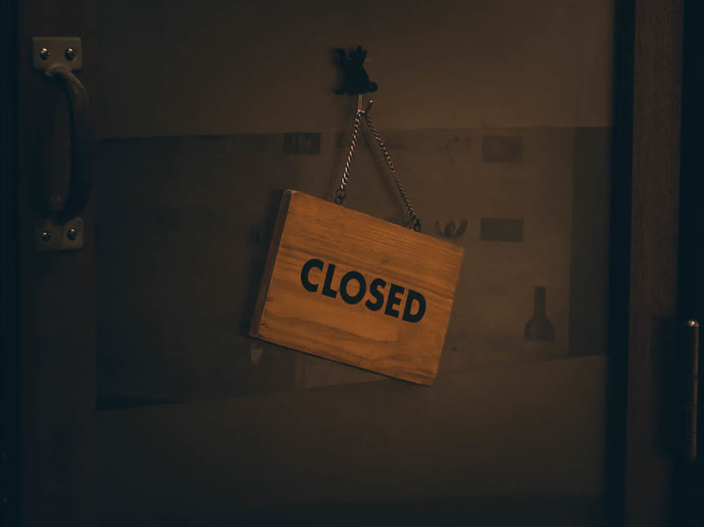 写真acフリー素材「closed」