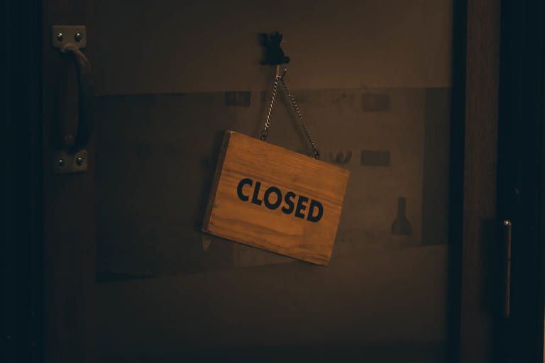 写真acフリー素材「closed」