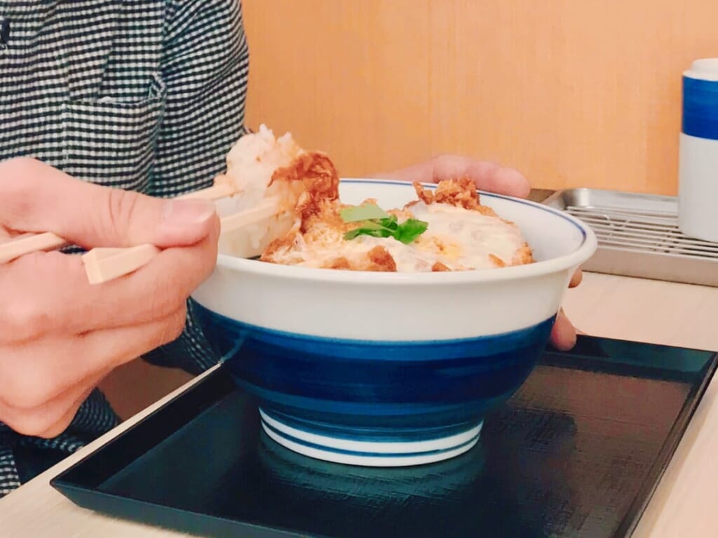 写真acフリー素材「カツ丼」
