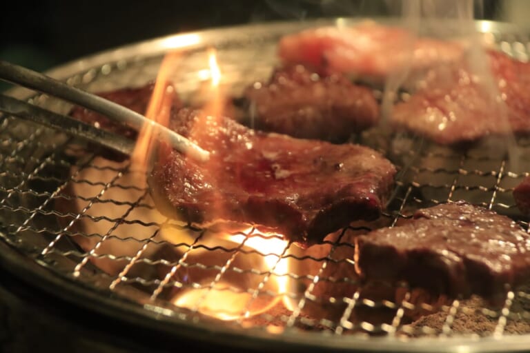 写真acフリー素材「焼肉」