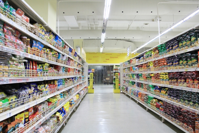 写真acフリー素材「スーパーマーケット」