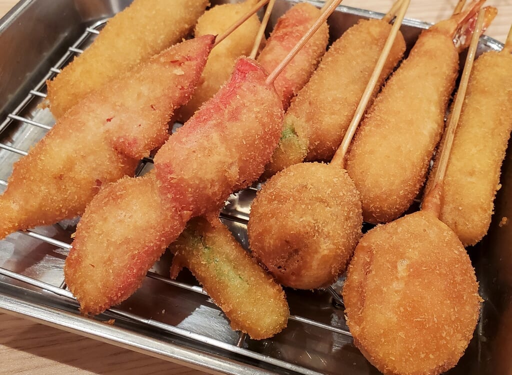 写真acフリー素材「串カツ」