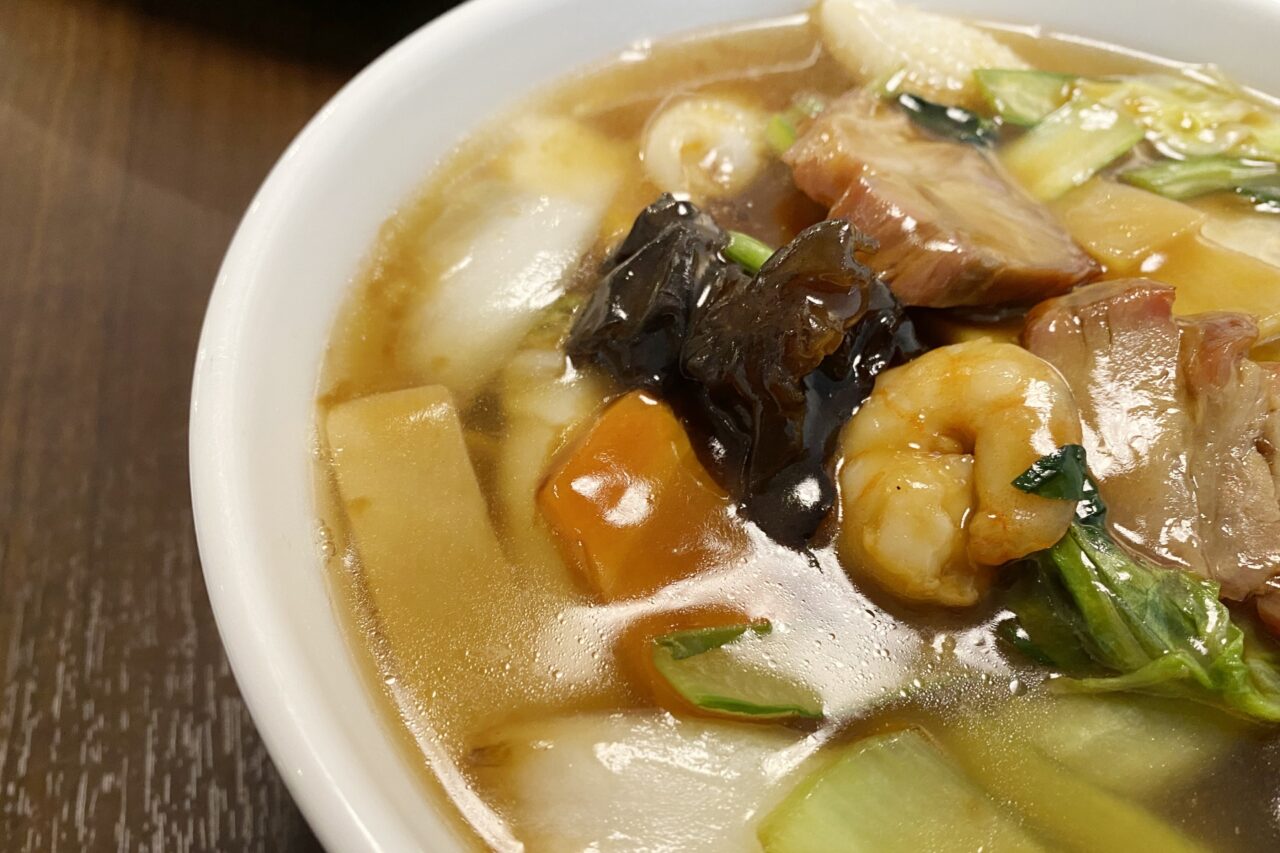 写真acフリー素材「五目あんかけ麺」