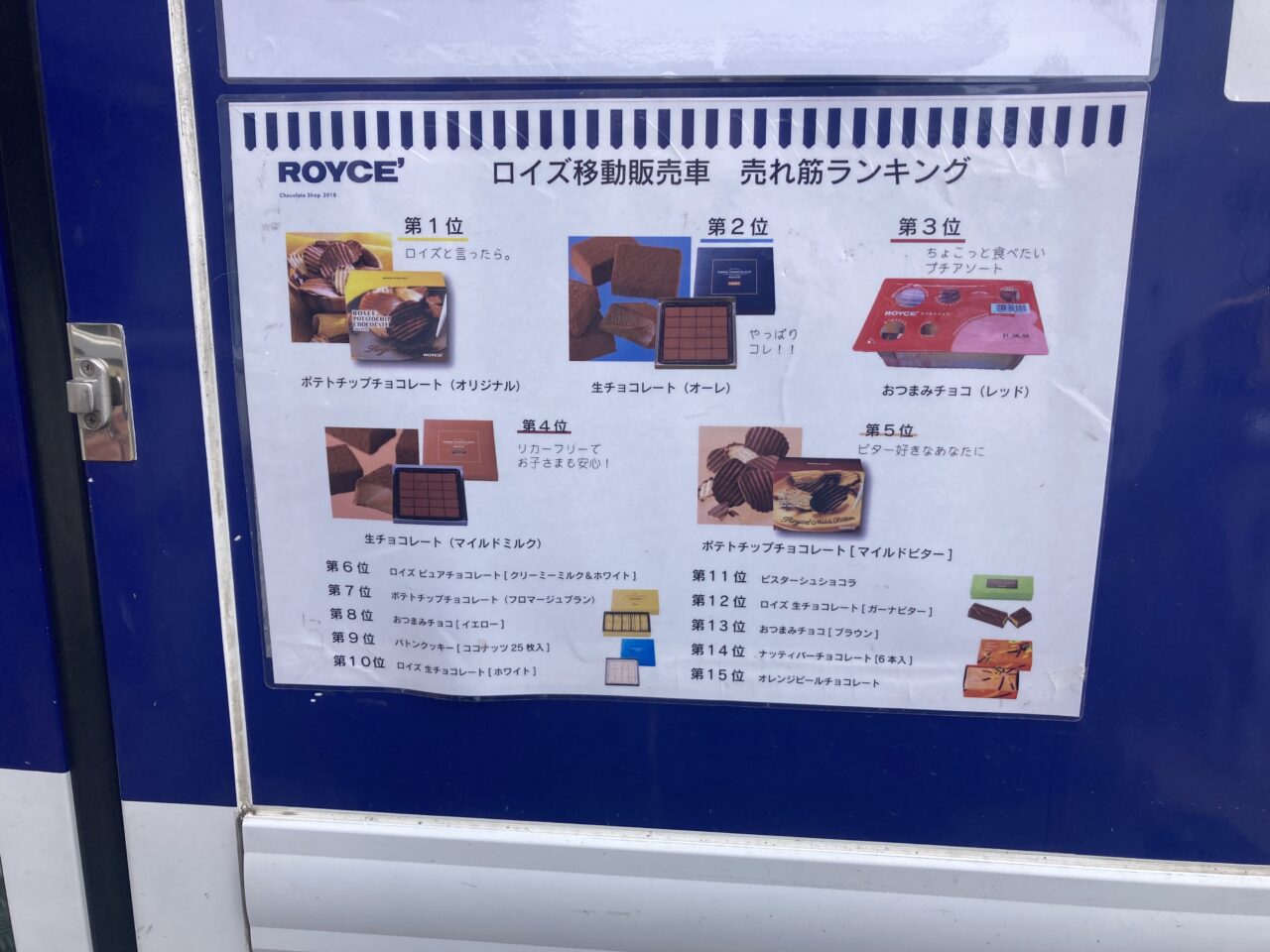 2025年イオン高城店「ロイズ」