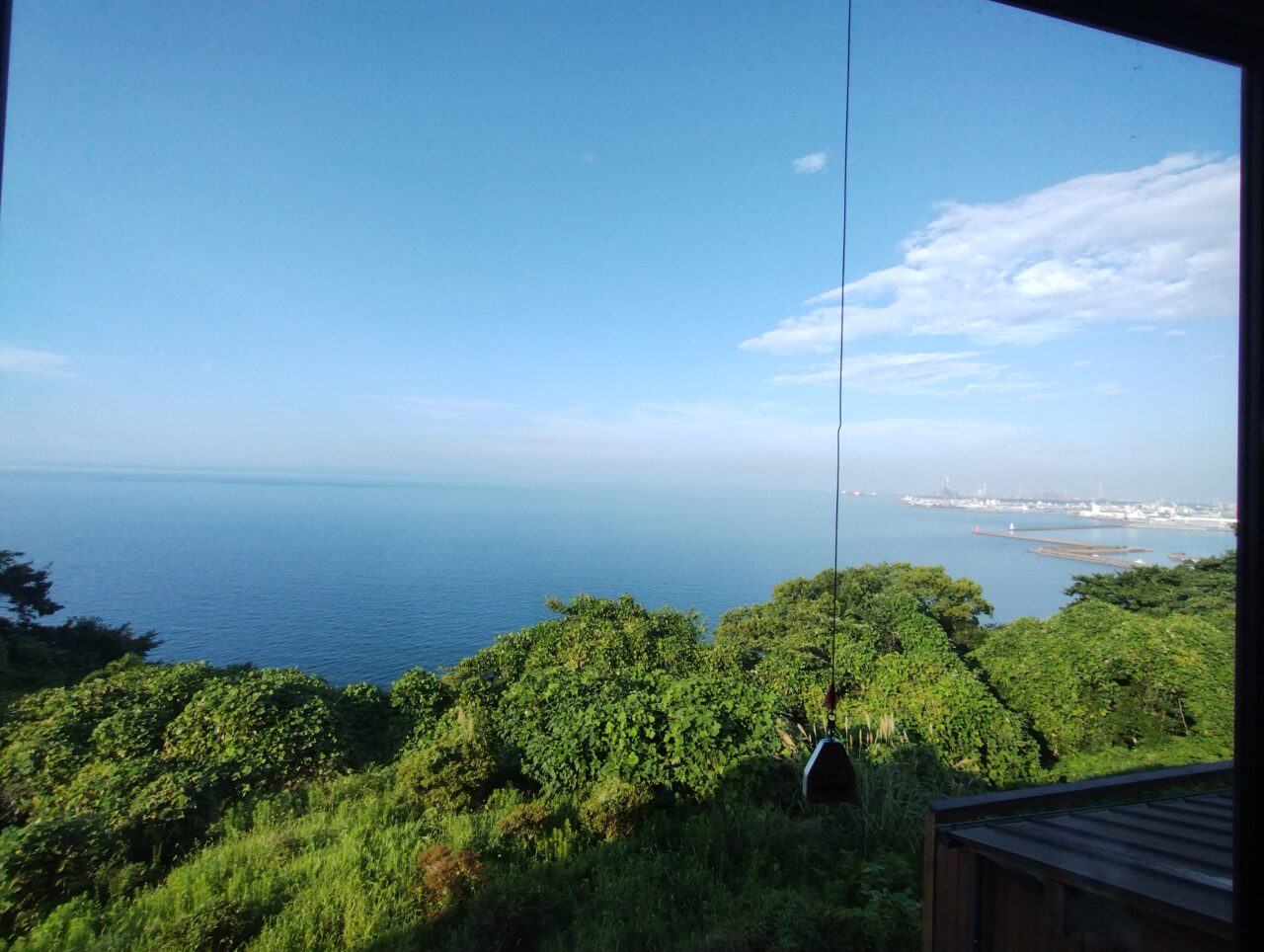 温泉の景観
