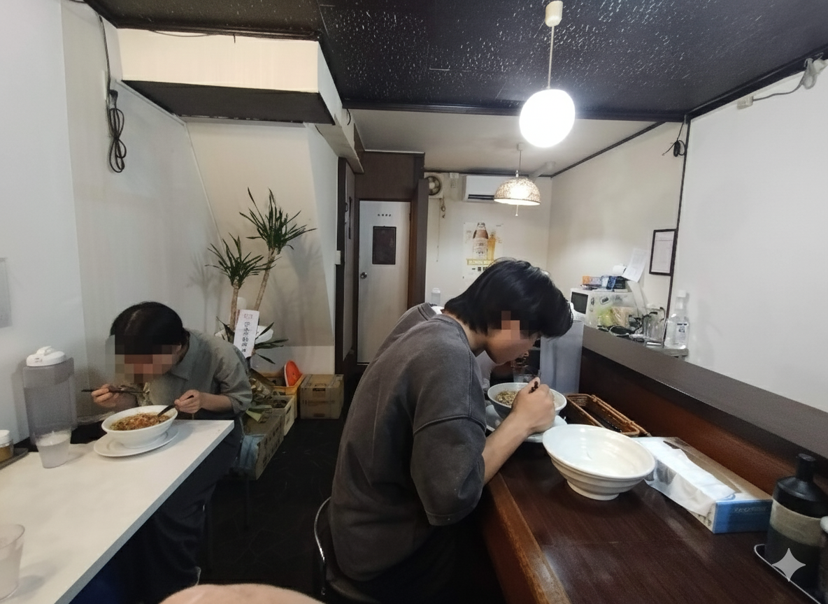 カウンター席