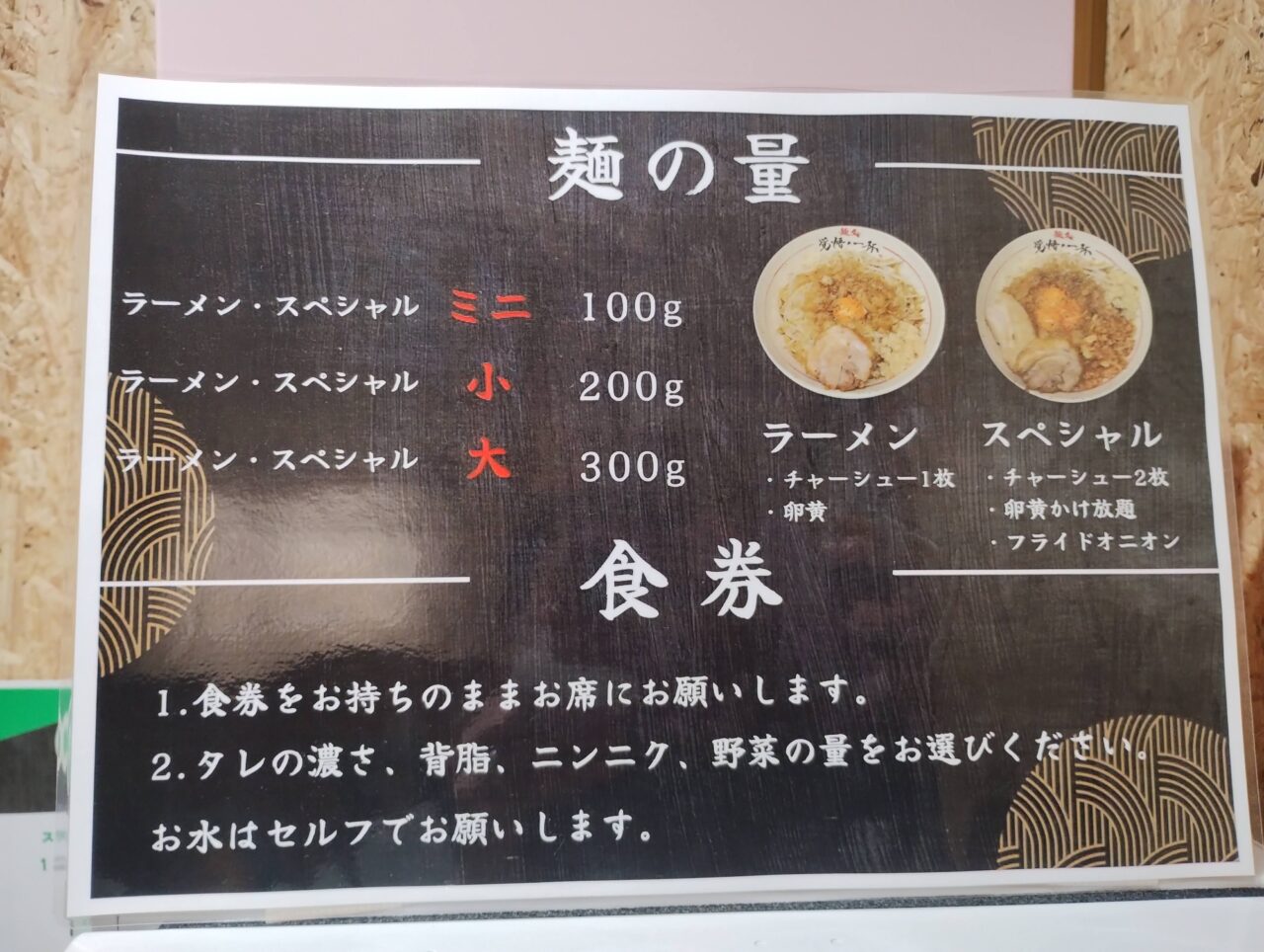 メニュー
