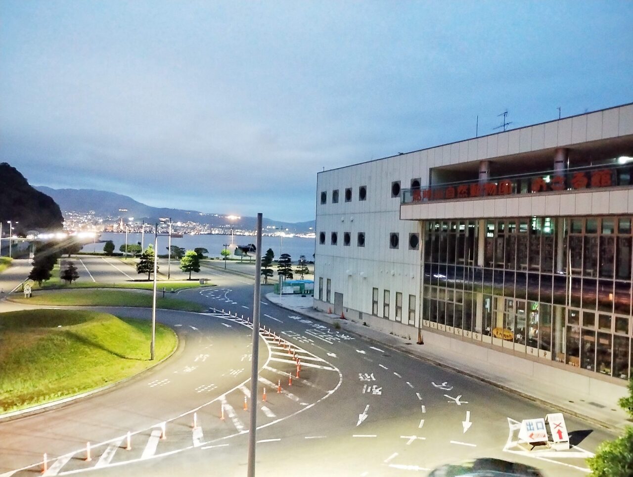 歩道橋からの見晴らし