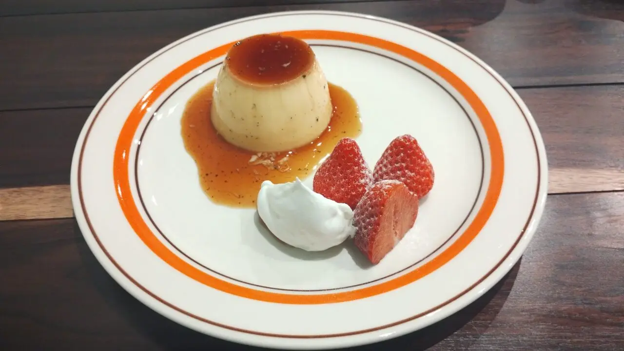 カスタードプリン