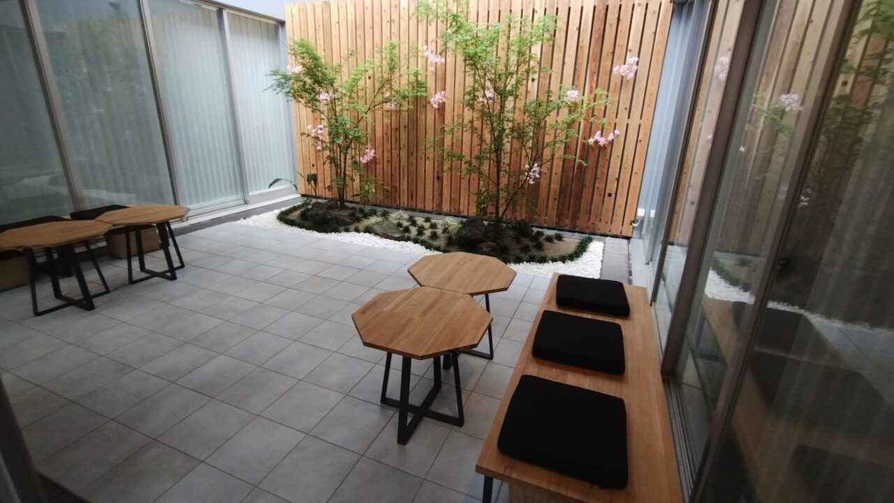 テラス席