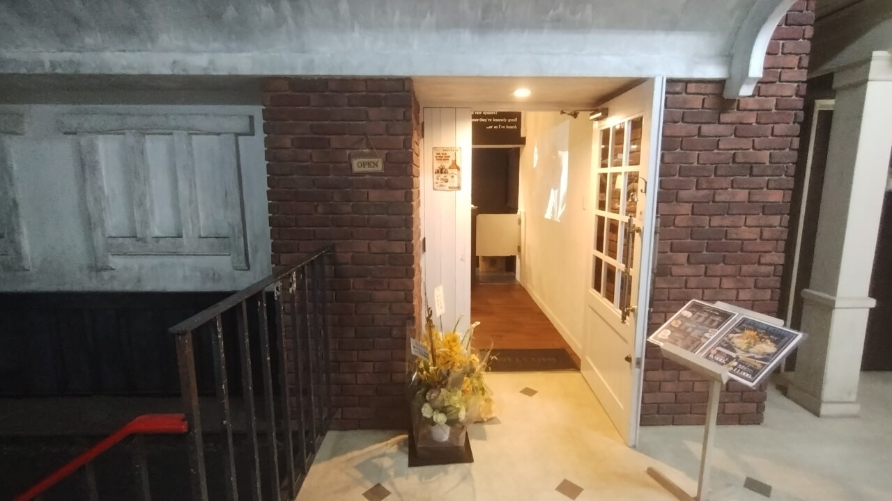 店舗の入口