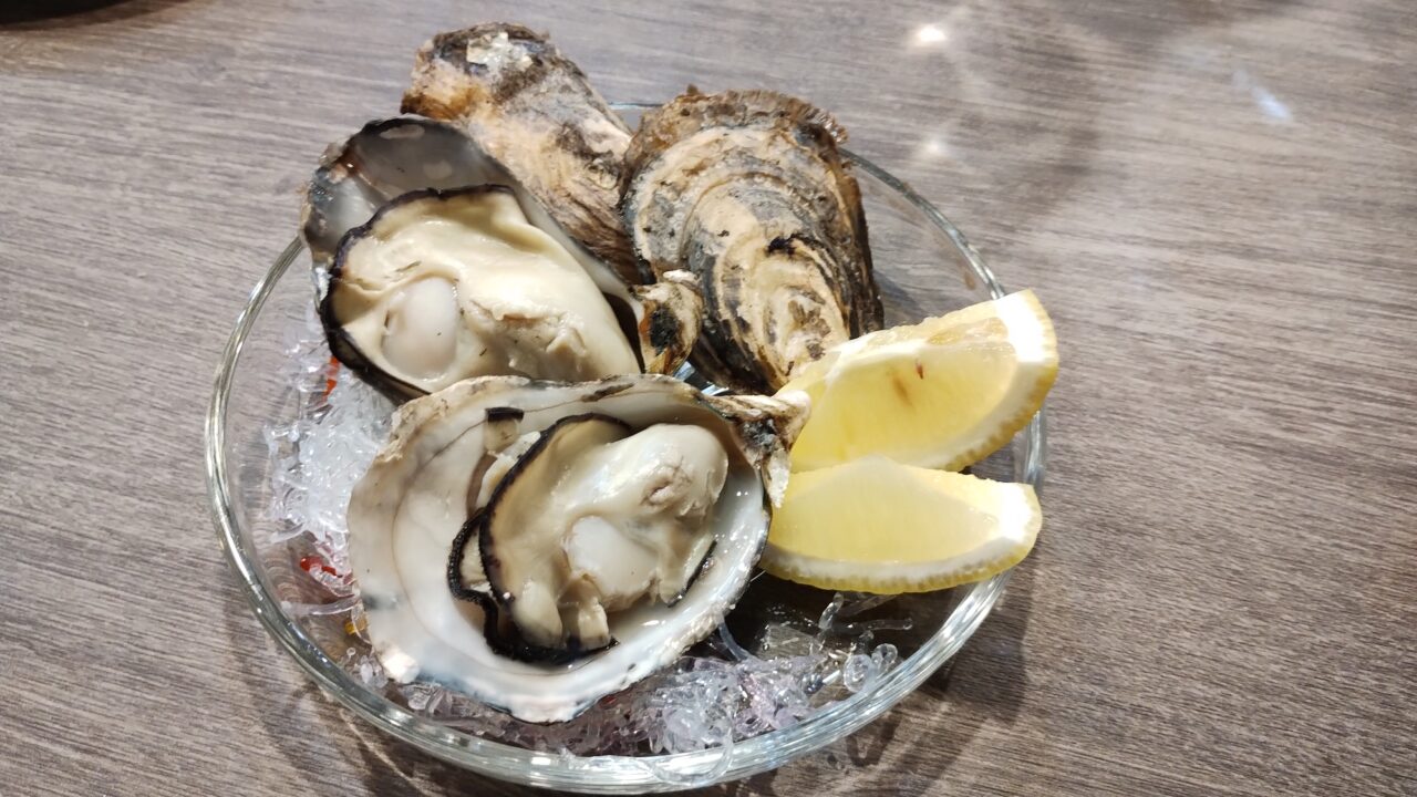 焼き牡蠣