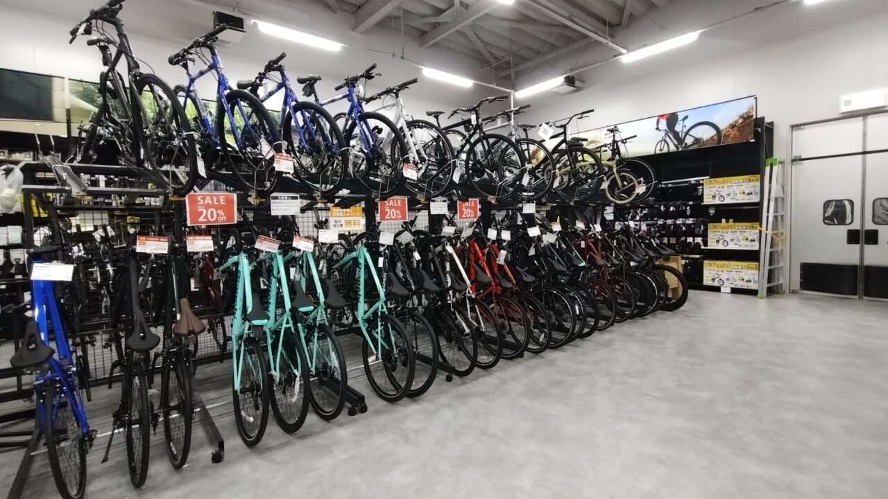 自転車コーナー