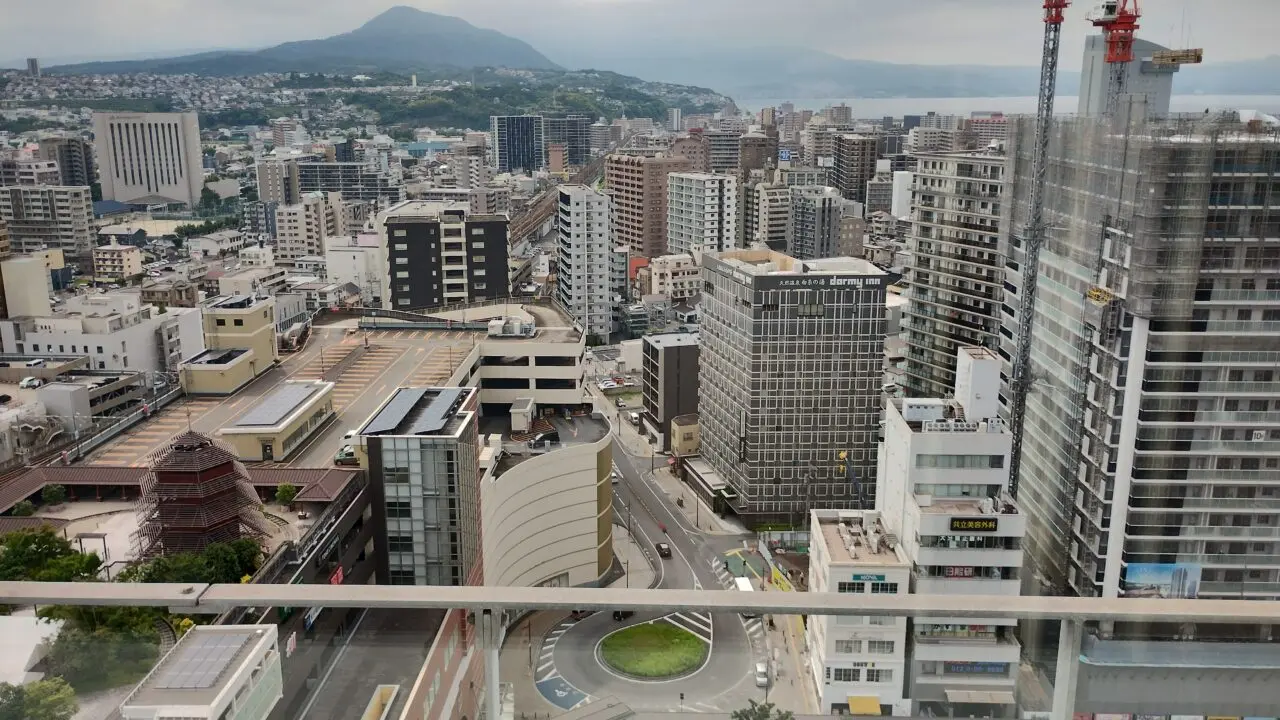 大分市の眺望