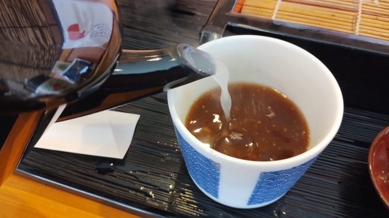 そば湯