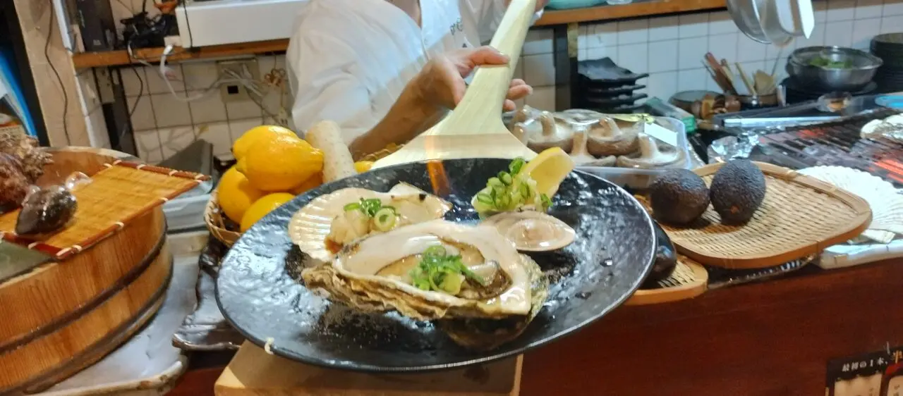 提供時の貝