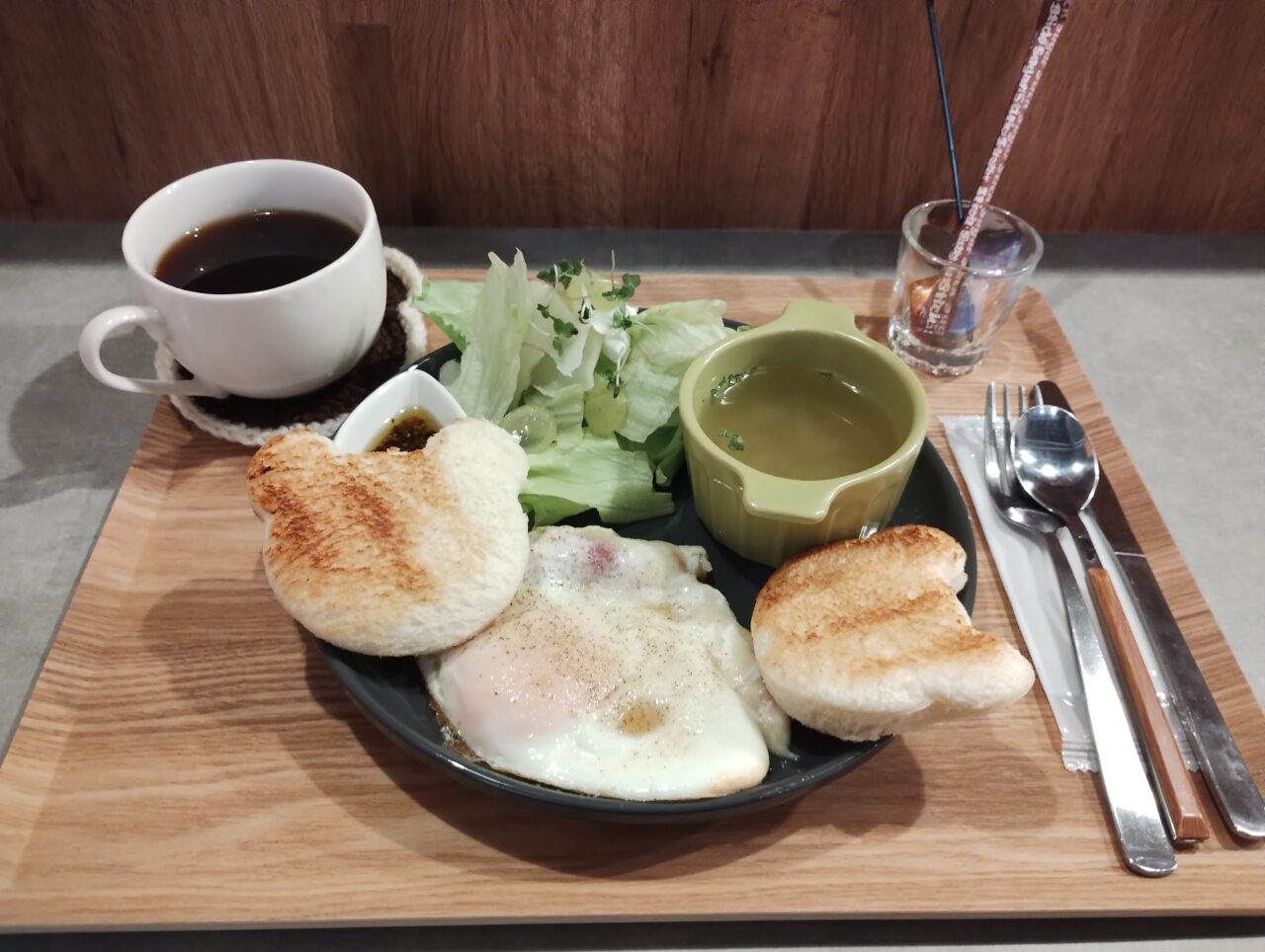 ベーコンエッグ