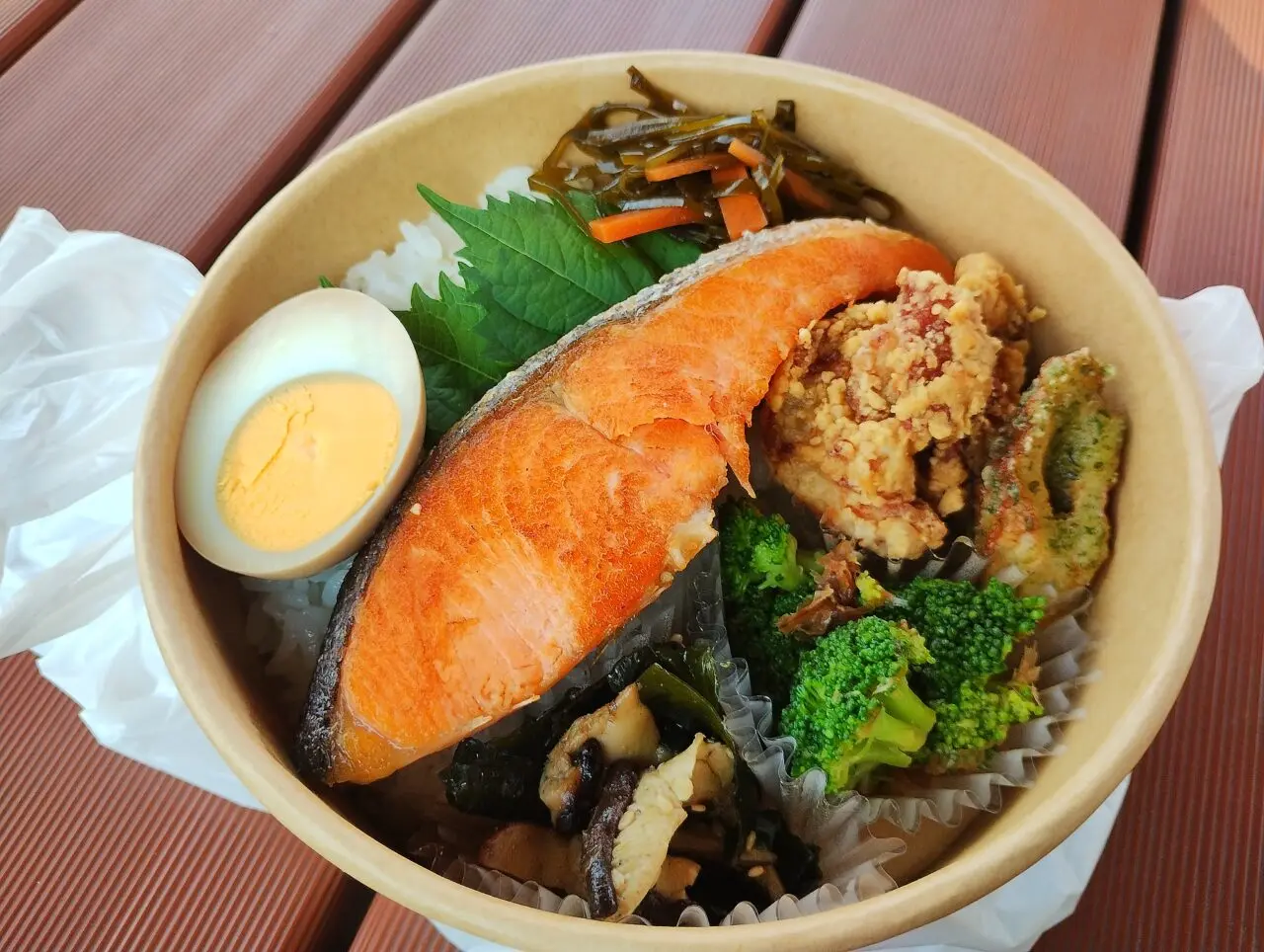 鮭弁当
